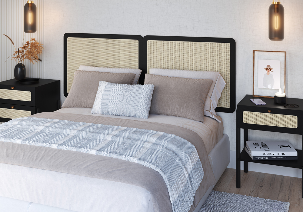 Respaldo 27967 2P Ratan Negro 1