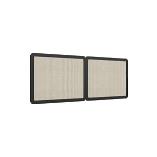 Respaldo 27967 2P Ratan Negro