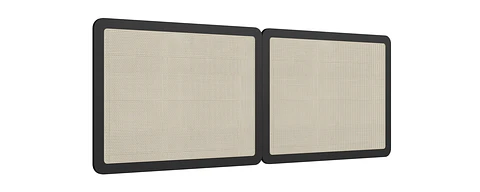 Respaldo 27967 2P Ratan Negro