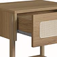 Set Respaldo 27967 2P + 2 Veladores 27932E Ratan Natural  - Miniatura 3