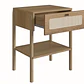 Set Respaldo 27967 2P + 2 Veladores 27932E + 1 Comoda 27934E Ratan Natural - Miniatura 3