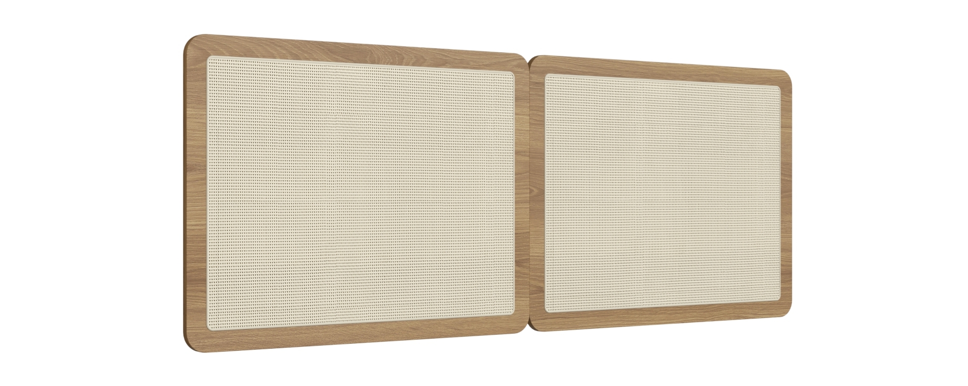 Set Respaldo 27967 2P + 2 Veladores 27932E + 1 Comoda 27934E Ratan Natural 9