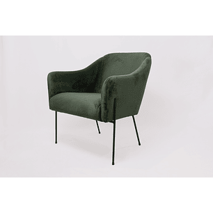 Sillon Hebe Veludo Verde