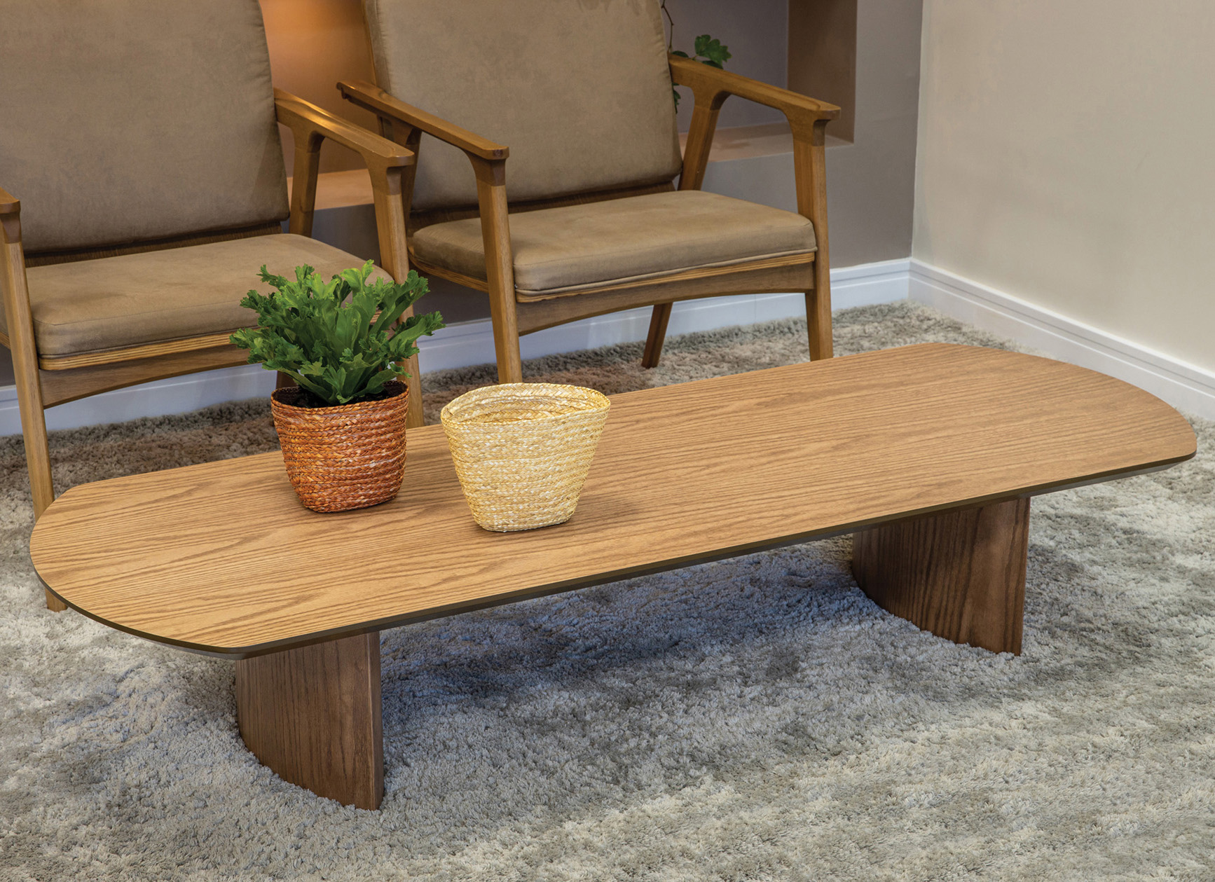 Mesa de Centro Iolanda Natural 100% Madera 1