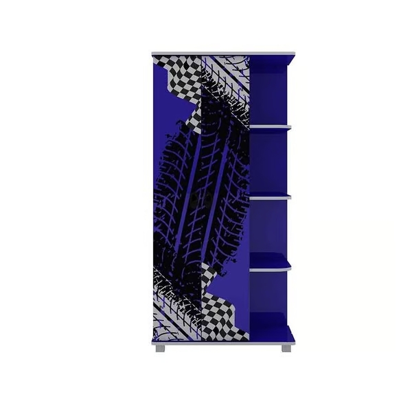 Closet Rally 2 Puertas + Repisa Azul 2