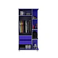 Closet Rally 2 Puertas + Repisa Azul  - Miniatura 3