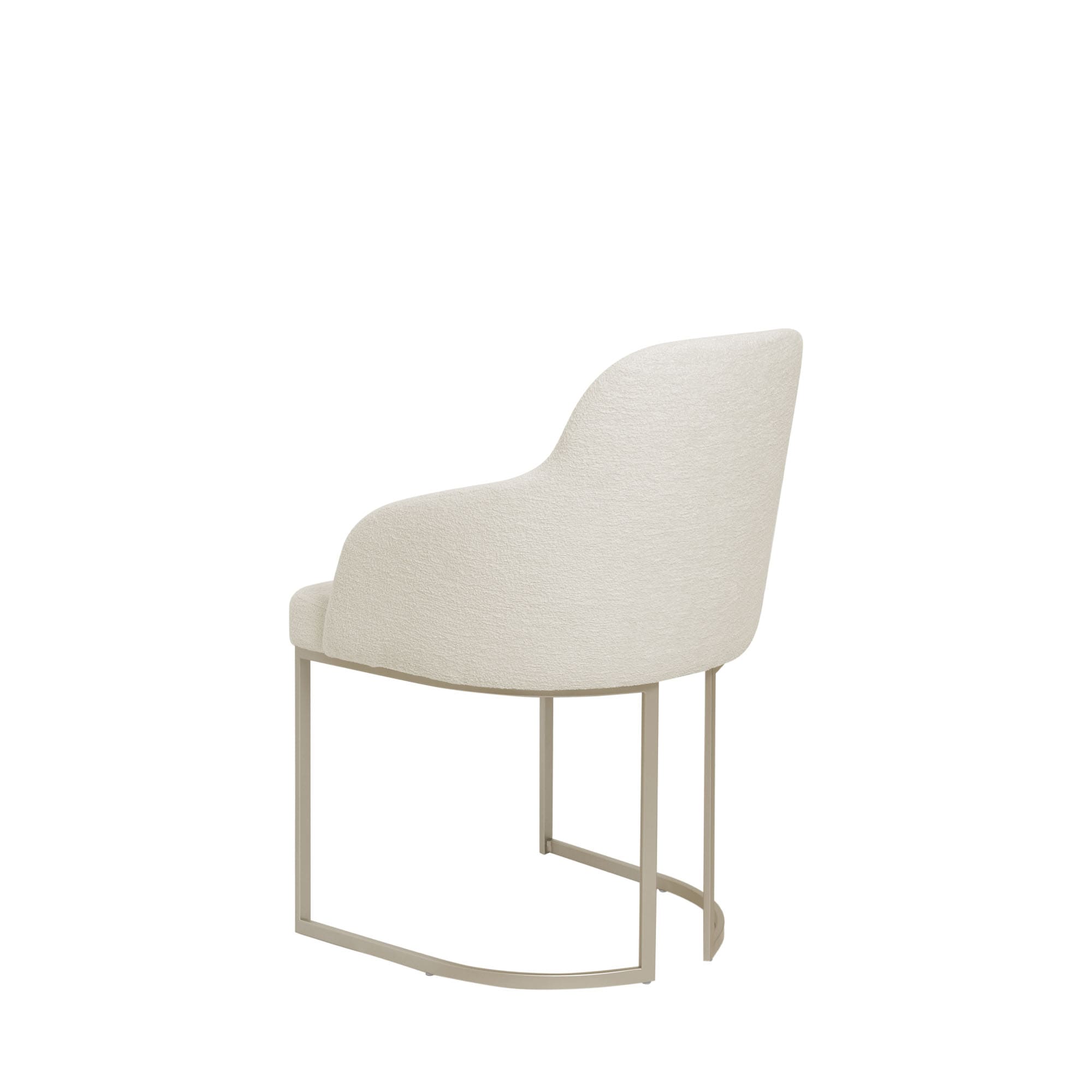 Silla Albany Champagne Boucle  liquidacion  2