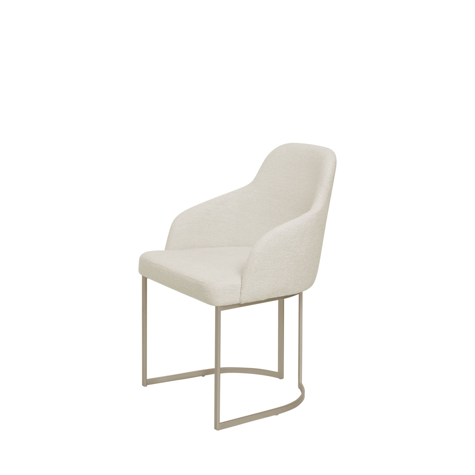 Silla Albany Champagne Boucle  liquidacion  1