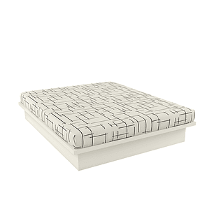 Cama Tokio Off White