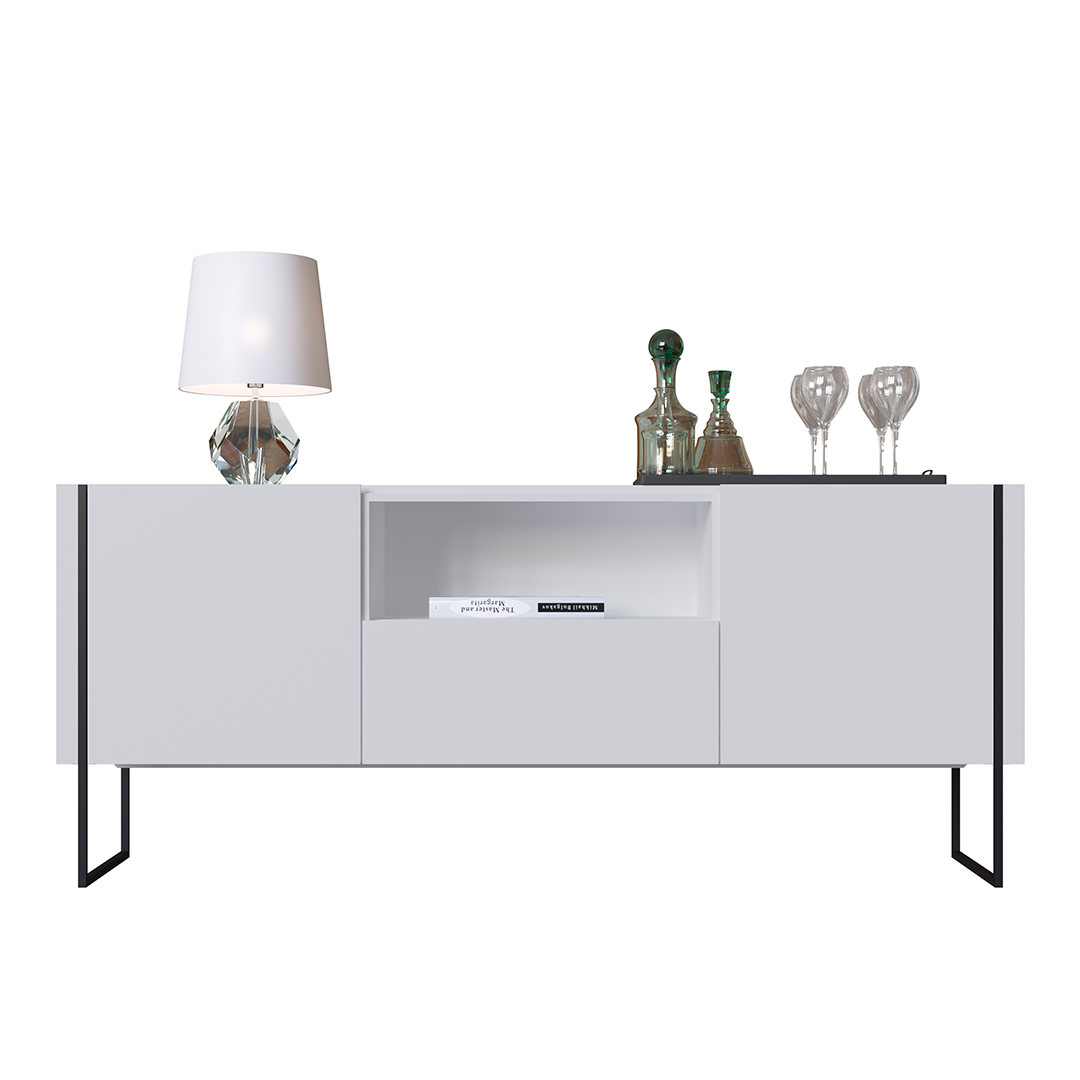 Buffet Vesta 1.8 Blanco Pata Negra 2