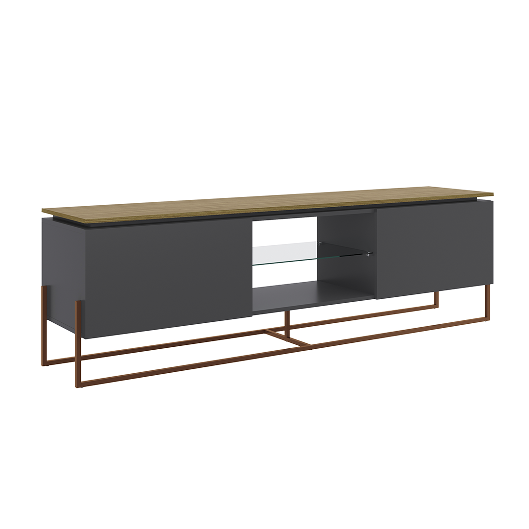 Rack Vesta Gris Pata Cobre 1.8 2