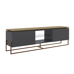 Rack Vesta Gris Pata Cobre 1.8
