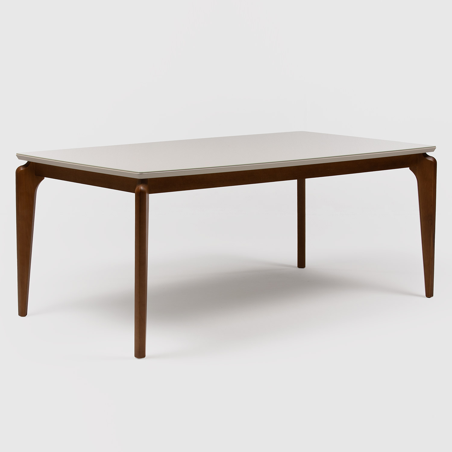 Comedor Laurent 1.8 Off White + 6 Sillas Elsie Beige 3