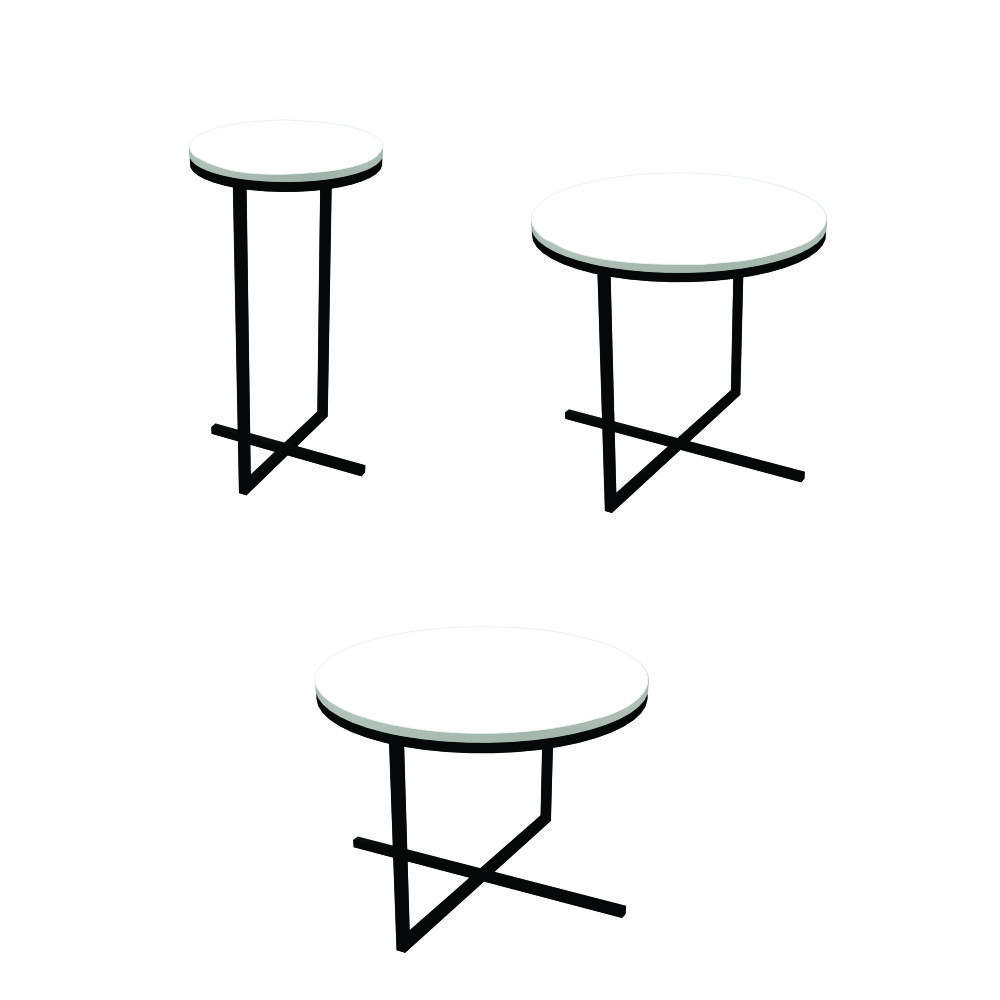 Mesas de Centro Volpi Black 2