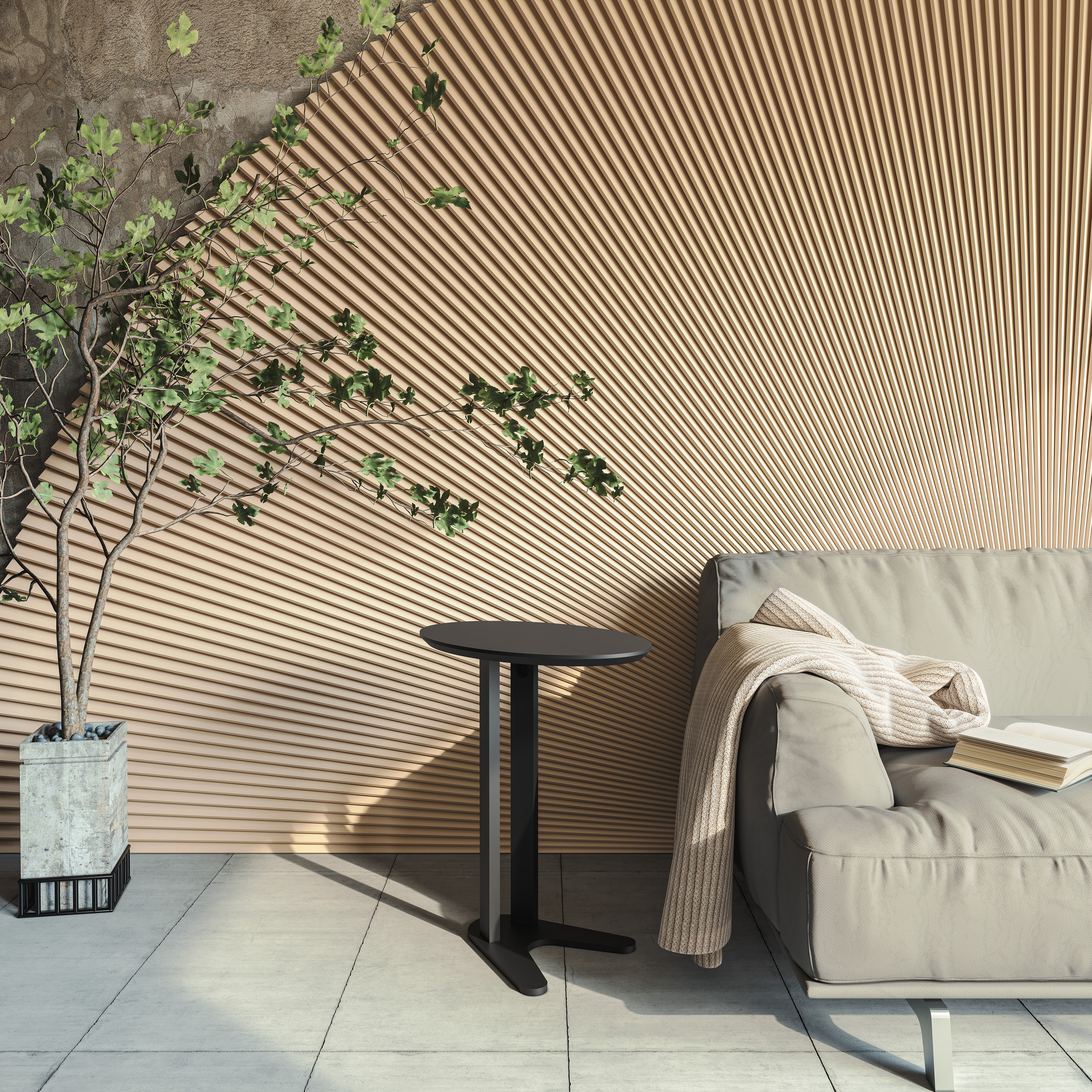 Mesa Lateral Tb604 Negro 1