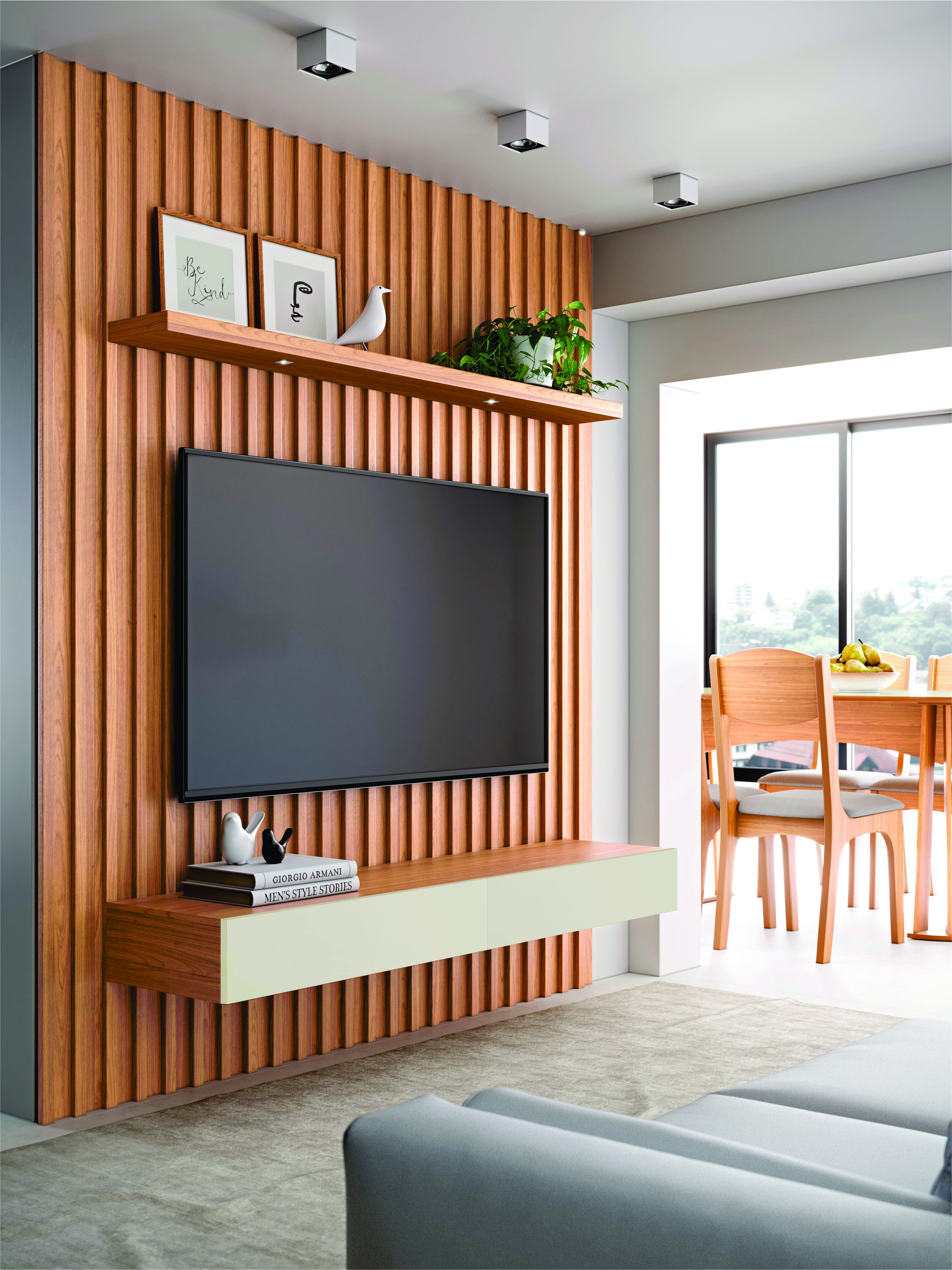 Rack Aereo 1.8 Tb195 Castaño Off White 1