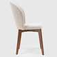 Comedor Addar 1.8 Ow + 6 Sillas Alba Natural Soft Palha - Miniatura 3