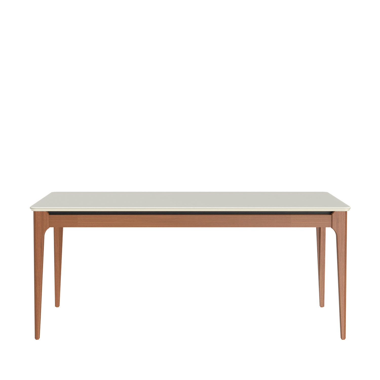 Comedor Addar 1.8 Ow + 6 Sillas Alba Natural Soft Palha 6