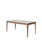 Comedor Addar 1.8 Ow + 6 Sillas Alba Natural Soft Palha - Miniatura 7