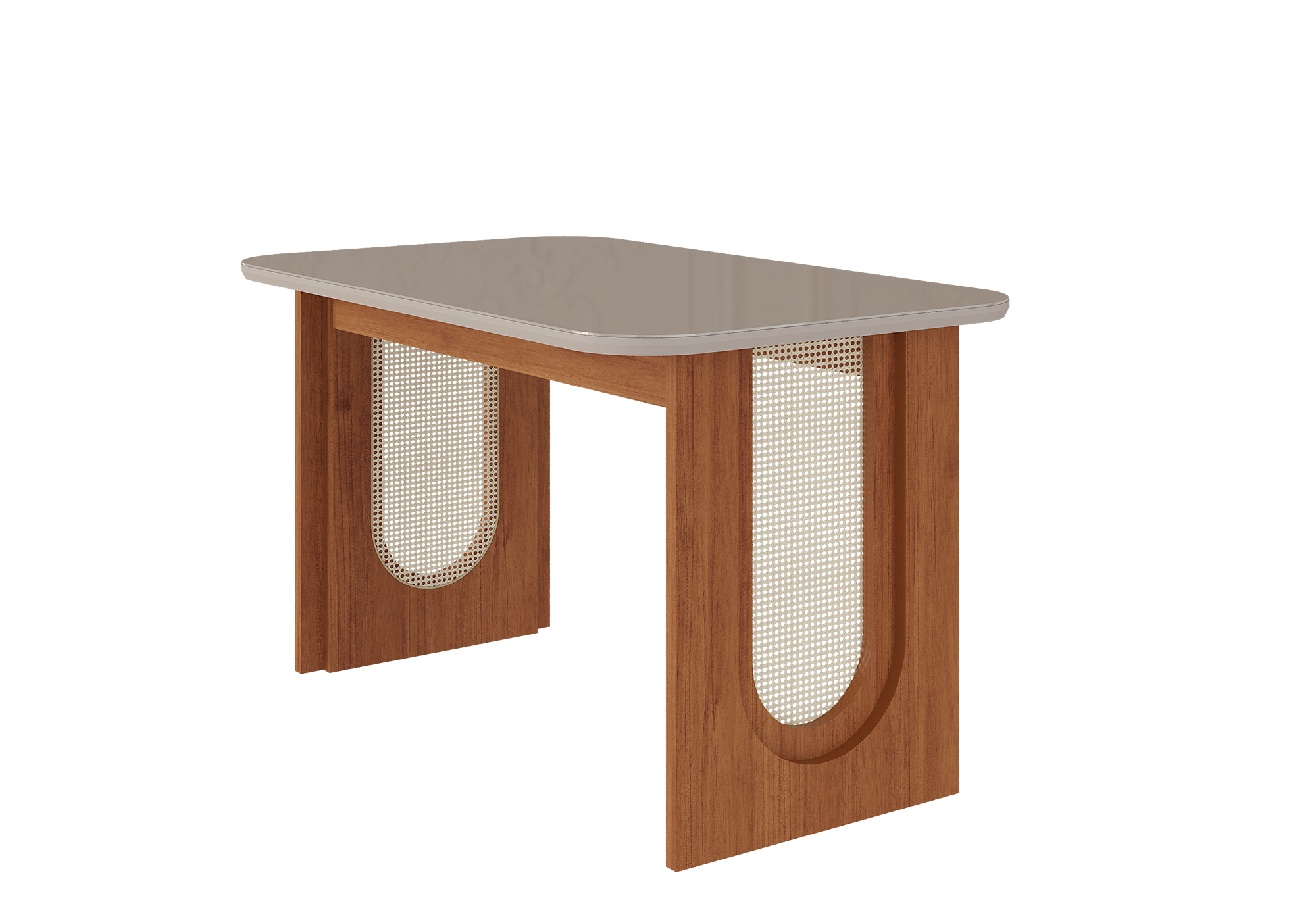 Comedor Valentina 1.3 + 4S Fernanda beige 2