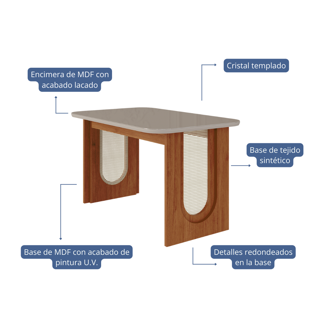 Comedor Valentina 1.3 + 4S fernanda nude 7