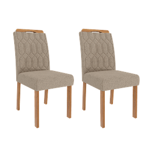 Comedor Louise 1.3 + 4S Paola Beige