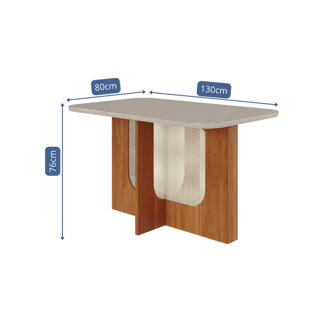 Comedor Louise 1.3 + 4S paola Grafito 5