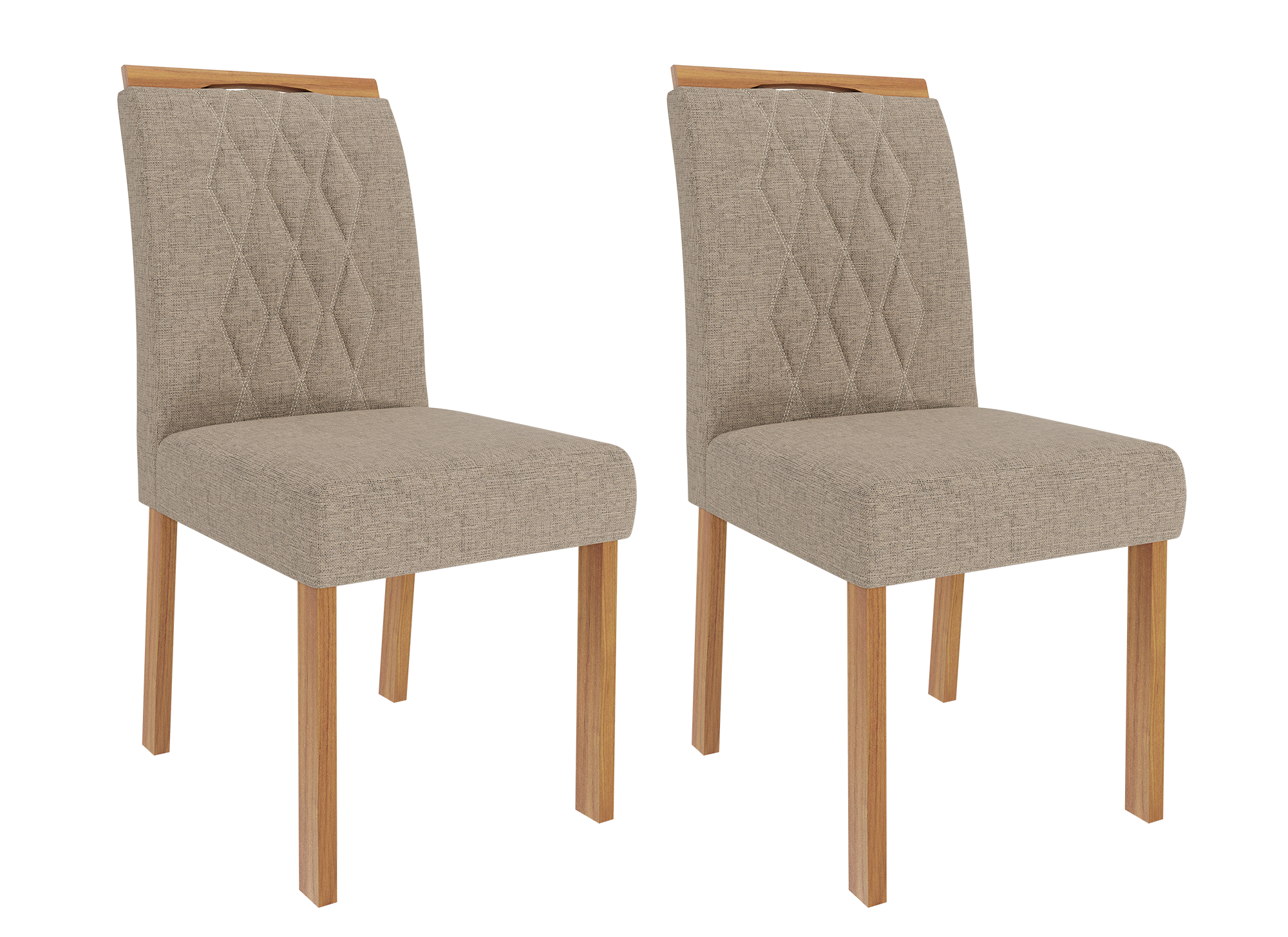 Comedor Carol 1.3 + 4S Juliana Beige 5