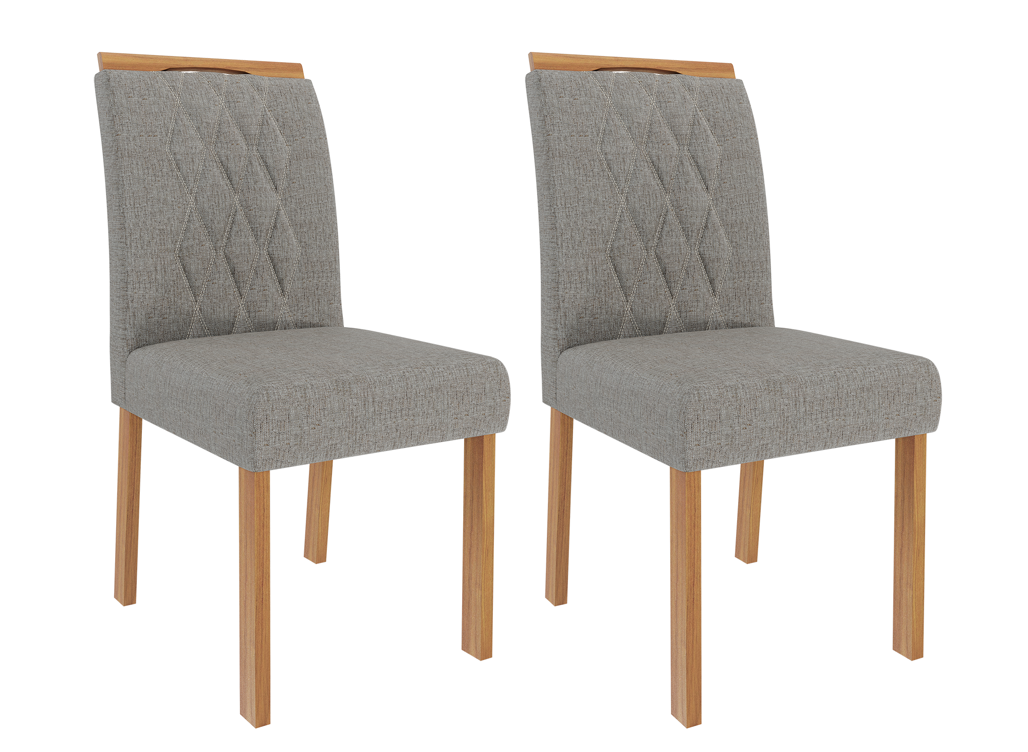 Comedor Carol 1.3 + 4S Juliana Grafito 5