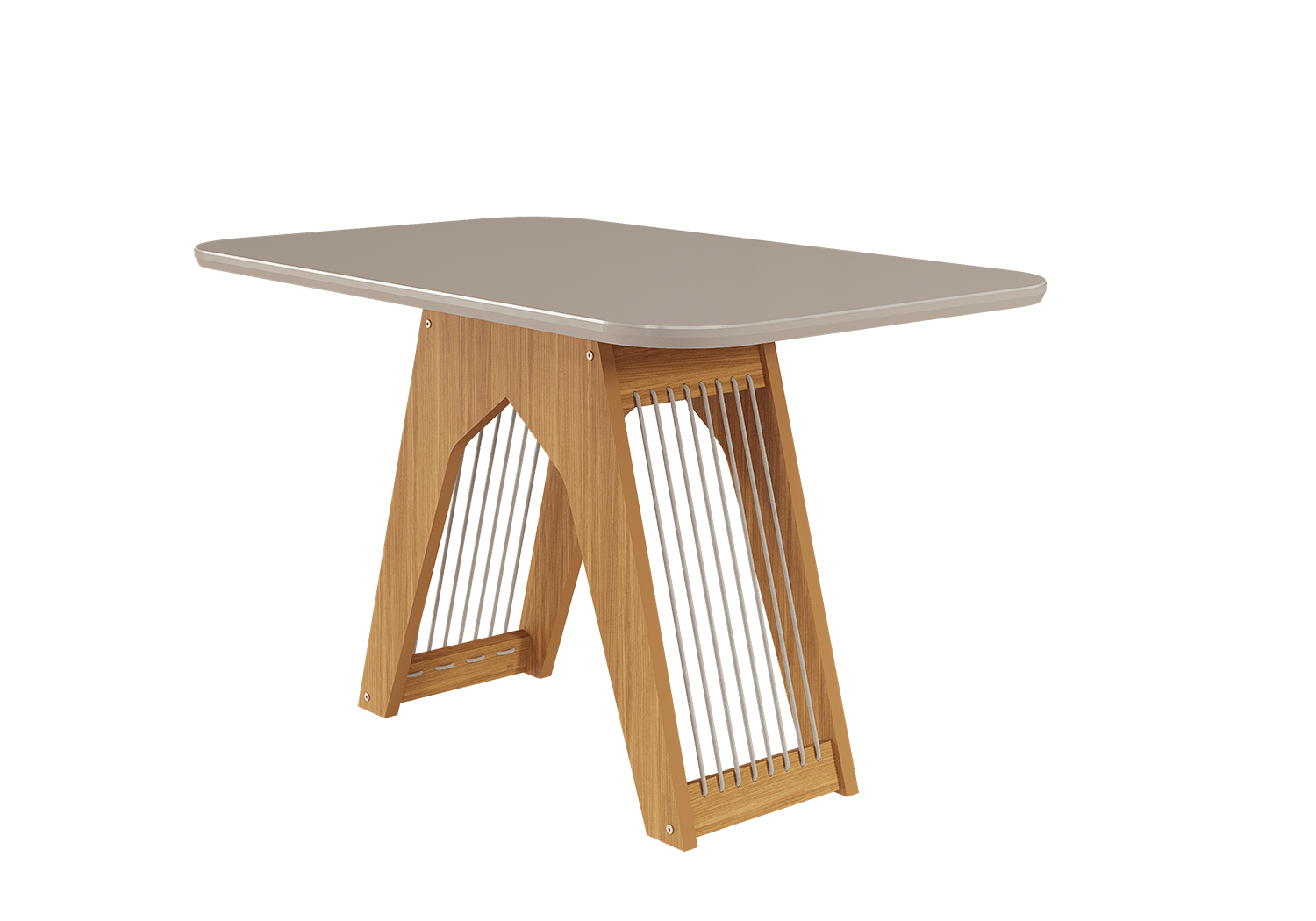 Comedor Carol 1.3 + 4S Juliana Nude 2