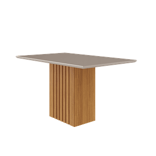 Comedor Ana 1.3 + 4S Paola Beige