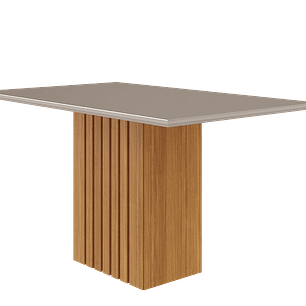 Comedor Ana 1.3 + 4S Paola Beige