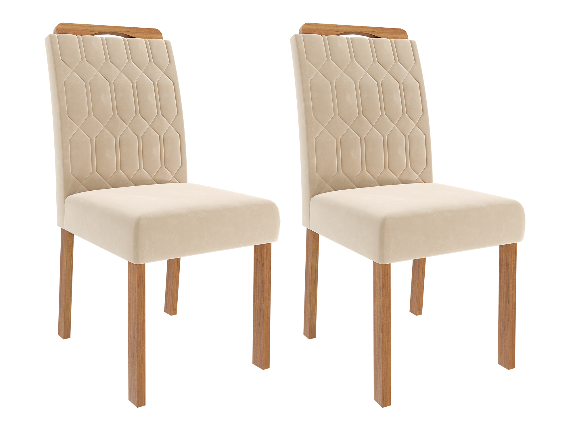 Comedor Ana 1.3 + 4S Paola Nude 5