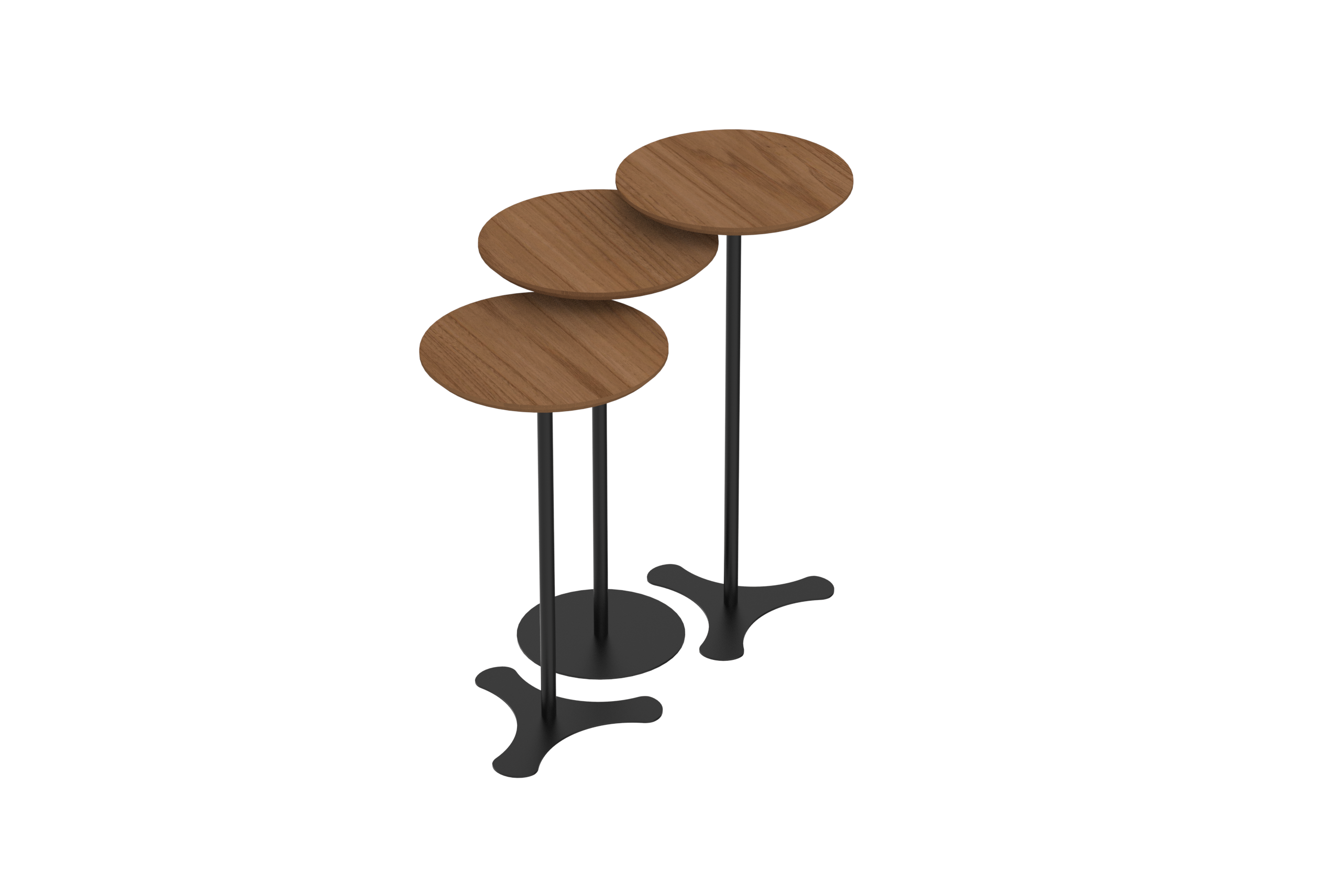 Set Mesas Orb Canela Black 2