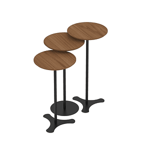 Set Mesas Orb Canela Black