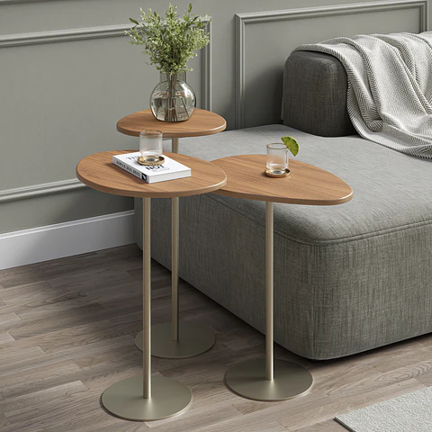 Set mesas Botanic Canela Champagne