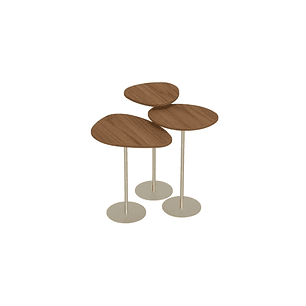 Set mesas Botanic Canela Champagne