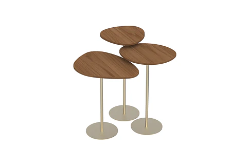 Set mesas Botanic Canela Champagne
