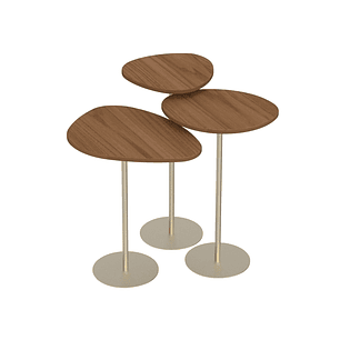 Set mesas Botanic Canela Champagne