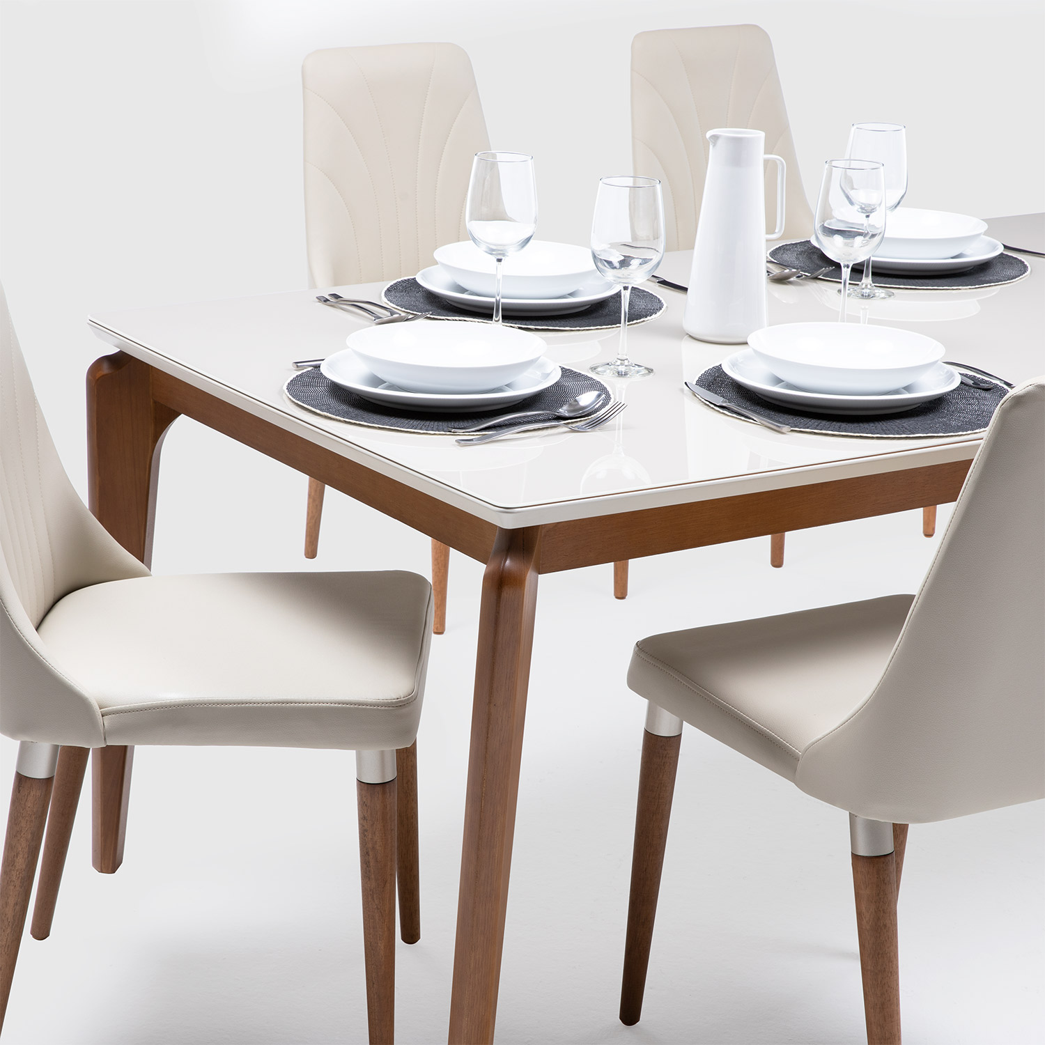 Comedor Laurent 1.8 OW + 6S Loren 311 3