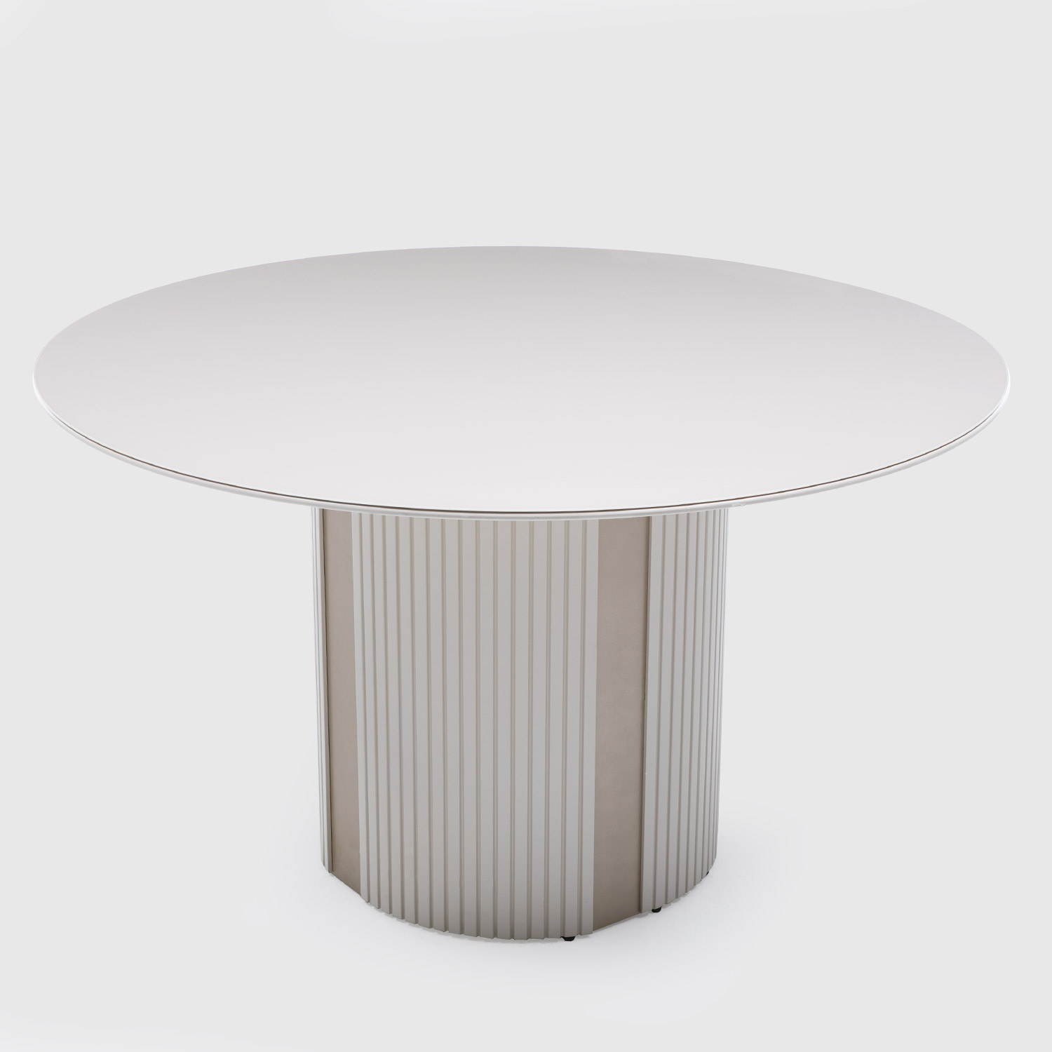 Comedor Liege Redondo + 6 Sillas Loren 311 6