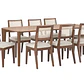 Comedor Harmony 2.2 Canela + 8S Saga Ratan ts L02  - Miniatura 8