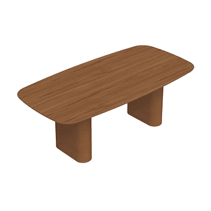 Comedor Lintz 2.2 Canela + 8S Alba Soft Palha