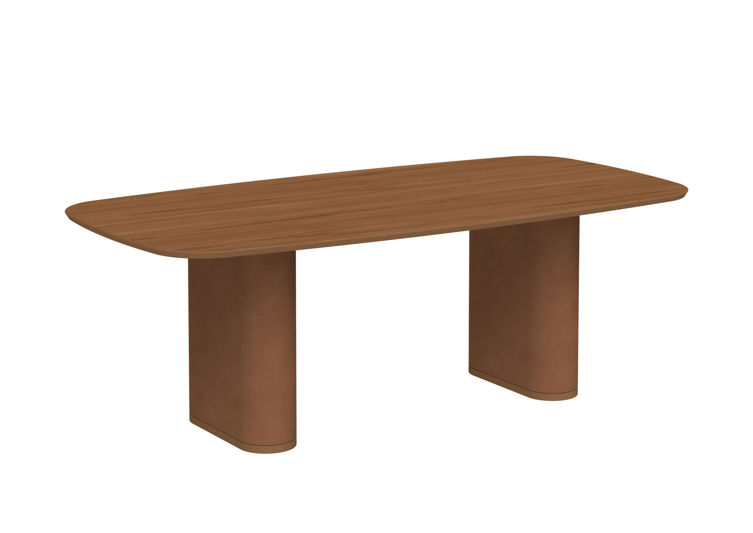 Comedor Lintz 2.2 Canela + 8S Alba Soft Palha 5