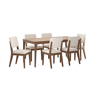 Comedor Ella 1.8 + 6 Sillas Ella Linked 02