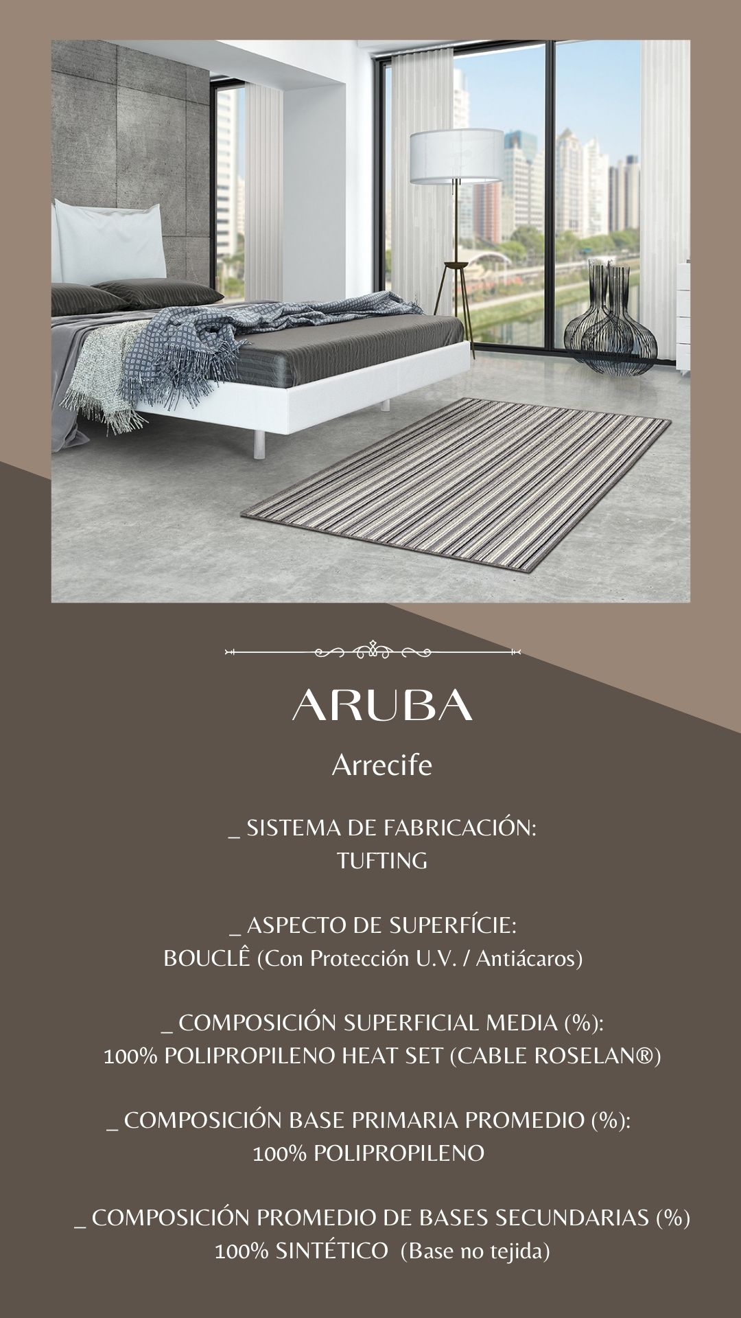 Alfombra tufting 2047 Aruba Arrecife 200x250 7