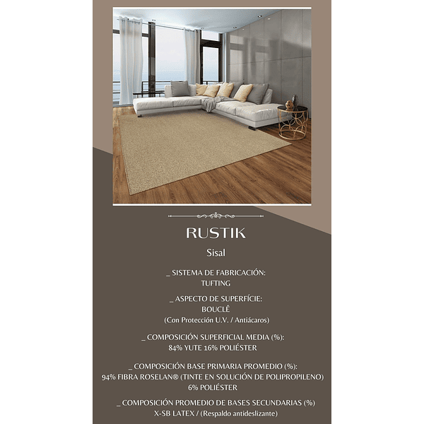 Alfombra tufting 2112 Rustik Sisal 150x200 (6)