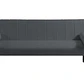 Sofa Cama Lenon Gris Oscuro  - Miniatura 1