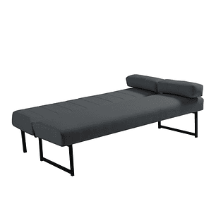 Sofa Cama Lenon Gris Oscuro 