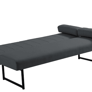 Sofa Cama Lenon Gris Oscuro 